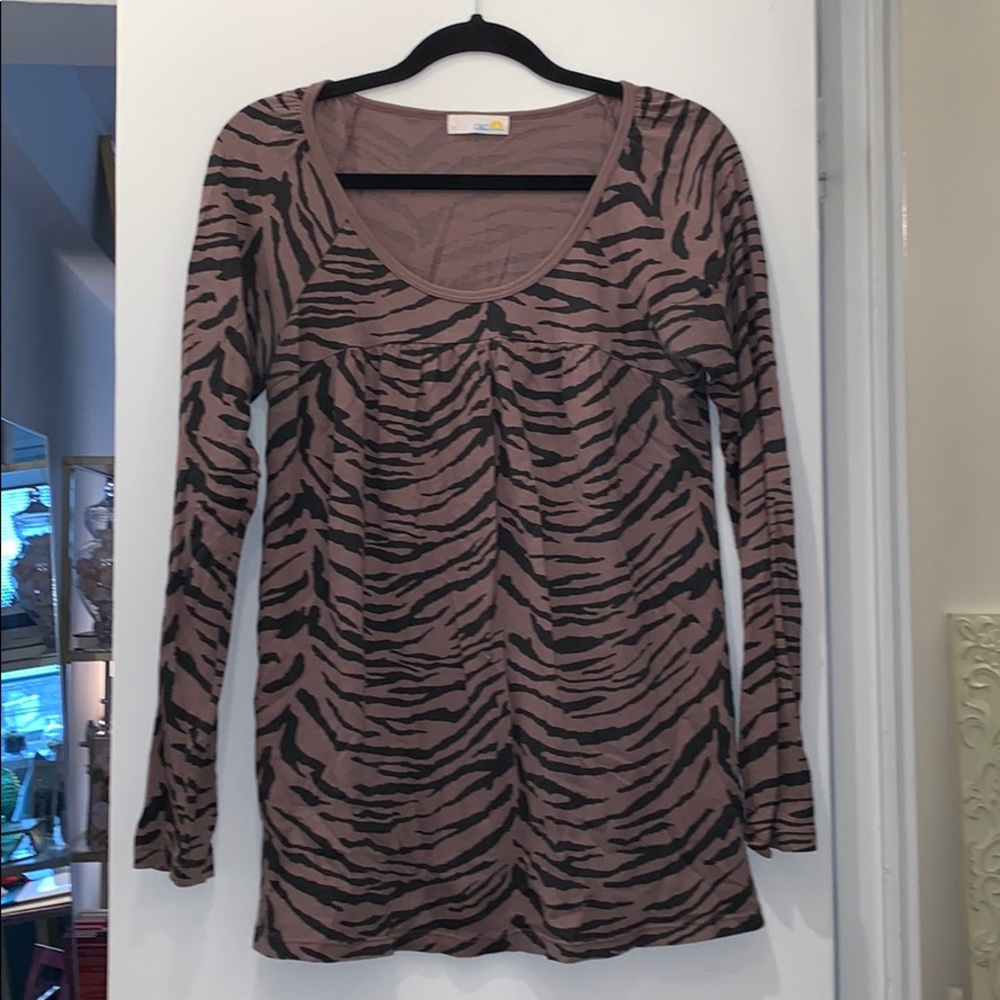 C&C California Zebra Top